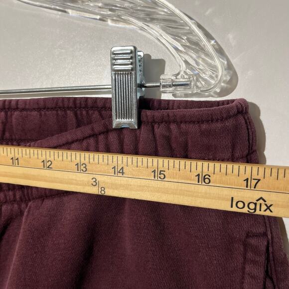 Nike Sportswear Club Fleece Maroon Straight Leg Sweatpants Men's Size Large - Picture 5 of 7